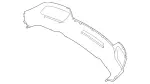 1908856302 - Attachment Parts: Trim, Bumper for Mercedes-Benz: AMG GT C, AMG GT S Image
