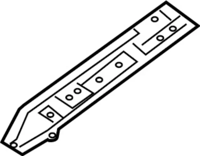 G45743JAMA - Body: Seat Belt Reinforced for INFINITI: JX35, QX60 Image