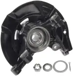 698455 - : Front Left Loaded Knuckle for Dorman Image