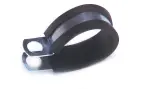 848001 - : Rubber Insulated Steel Clamps, Black 3/8" for Grote Lighting Image