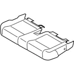 HK4Z9963805BD - Body: Cushion Cover for Ford: Transit-150, Transit-250, Transit-350, Transit-350 HD Image