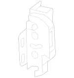 9107405800 - Body: Upper Latch for Mercedes-Benz Image