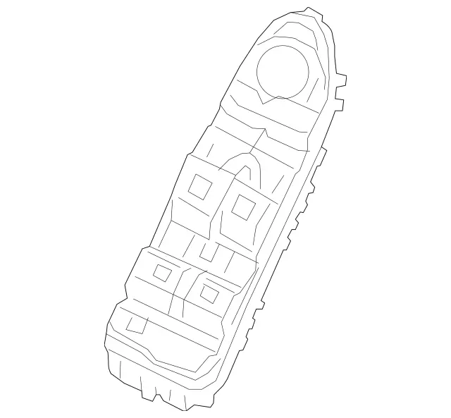 2059055320 - Electrical System: Switch Block for Mercedes-Benz Image