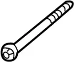 2313120P10 - : Bolt Kit-Through for Infiniti Image