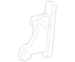 2187300937 - : Lower Hinge for Mercedes-Benz Image