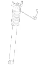 1773206103 - Springs, Suspension and Hydraulics: Shock Absorber for Mercedes-Benz Image