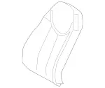 2309101116 - Driver Seat: Padding for Mercedes-Benz Image
