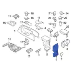 KT1Z61045E24DA - Body: Rear Trim for Ford: Transit Connect Image
