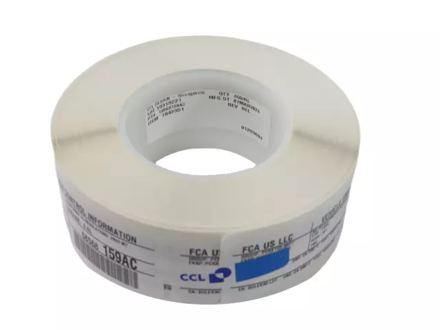 Vehicle Emission Control Information Label - Mopar (68568159AC)