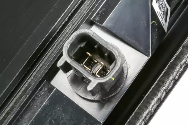 Black Rear License Plate Pocket - GM (15135441)