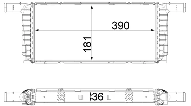 CR1941000P - : Radiator for Behr Image