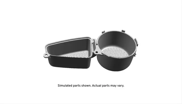 23101615 - : Jet Black Rear Passenger Side Door Armrest Switch Mount Plate for Cadillac: Escalade, Escalade ESV Image