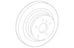 210423101290 - Brakes: Brake Disc for Mercedes-Benz Image