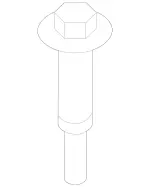 9902723 - : Screw, Special Shape for Mercedes-Benz Image