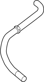 215013JA0A - Belts &amp; Cooling: Radiator Coolant Hose for Infiniti Image