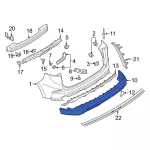 KT4Z17K835UCPTM - Body: Lower Cover for Ford Image