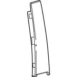 FA1Z58255A35AE - Body: Applique for Lincoln: MKX Image