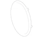 4638884300647C45 - : Emblem Base Plate for Mercedes-Benz Image