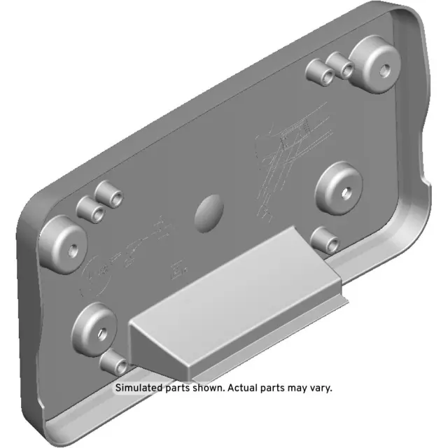 84519625 - : Front License Plate Bracket for GMC: Yukon, Yukon XL Image