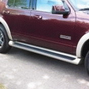 Molded Running Boards - Primed - Ford (6L2Z-16450-BA)