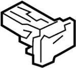 253271LA0B - Body: Auxiliary Outlet for Infiniti Image