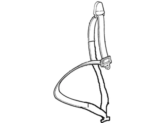 1L3Z15611B09AAB - Electrical: Retractor Assembly for Ford: F-150 Image