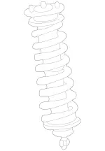 163320241328 - Unclassified: Suspension Strut and Coil Spring Assembly for Mercedes-Benz Image