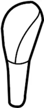 34910ZC00D - : Ord Frm SRS-Knob Assembly-Control Lever A for Infiniti Image