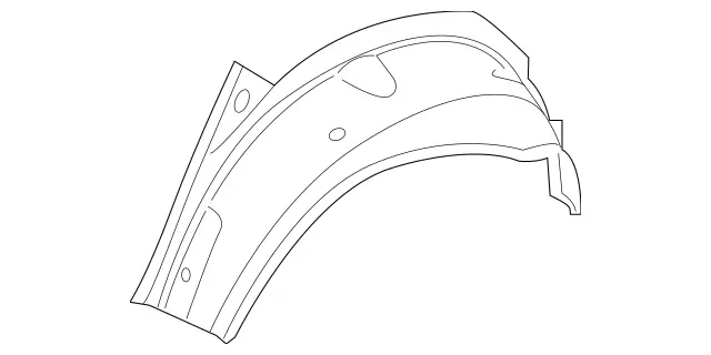 2056306602 - Side Walls: Wheel Well for Mercedes-Benz Image