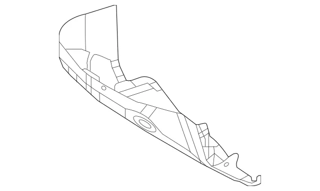 2226258300 - Cowl, Front Panel: Firewall for Mercedes-Benz: Maybach S550, Maybach S560, Maybach S600, Maybach S650, S450, S550, S550e, S560, S600, S63 AMG, S65 AMG Image image