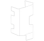 16668702829051 - Body: Cowl Trim Cap for Mercedes-Benz Image