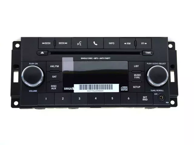 Am/fm/cd/mp3 & Satellite Radio - Mopar (5091197AE)