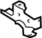 28316CG700 - Electrical: Controller Bracket for INFINITI: FX35, FX45 Image