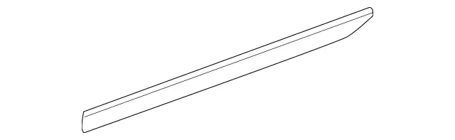 25169047625359 - Body: Side Molding for Mercedes-Benz Image