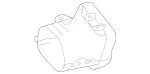2314900127 - Detachable Parts: Tailpipe Trim for Mercedes-Benz Image