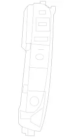 2139056603 - : Switch Block for Mercedes-Benz Image