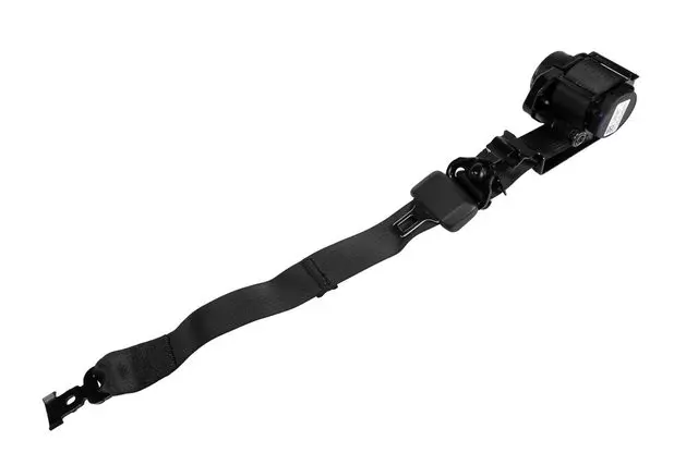 Jet Black Driver Seat Belt with Retractor and Pre-Tensioner - GM (19301478)