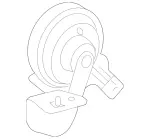 5429204 - : Horn for Mercedes-Benz Image