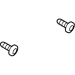 W715093S900 - Body: Door Trim Panel Screw for Lincoln: MKT Image