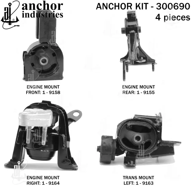 300690 - Engines &amp; Components: Anchor Engine Mount Kit for Anchor Image