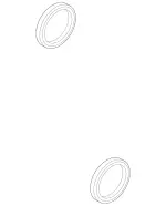 203330006064 - : Sealing Ring for Mercedes-Benz: 180C, C230, C240, C280, C32 AMG, C320, C350, C55 AMG, CLK320, CLK350, CLK500, CLK55 AMG, CLK550, CLK63 AMG, SLK280, SLK300 Image