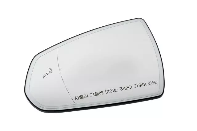 23213117 - : Driver Side Door Mirror Glass for GM Image