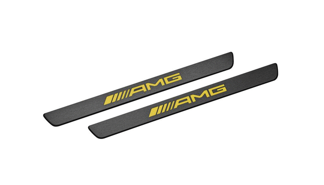 1776804607 - : Exchangeable Cover For Illuminated Door Sill for Mercedes-Benz Image