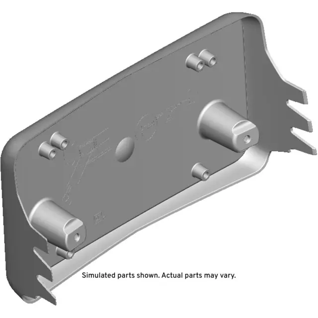 86772168 - Body: License Bracket for GM Image