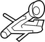 172211LA1A - Fuel System: Filler Pipe for Infiniti Image