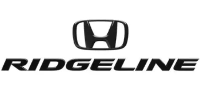 8F20T6Z100 - : 2019-2023 Honda Ridgeline Rear Exterior H Mark Emblem Kit Gloss Black for Honda: Ridgeline Image