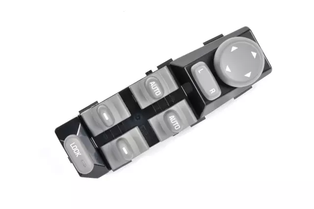 Switch Asm-Frt S/D Wdo & M/Func - Lh   Gray - GM (25654378)