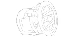 2138308000 - Body: Vent Grille for Mercedes-Benz Image