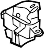 25431JK40D - Body: Window Switch for INFINITI: G25, G35, G37, Q40 Image