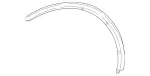 1668849322 - Detachable Parts: Wheel Arch Cover for Mercedes-Benz Image